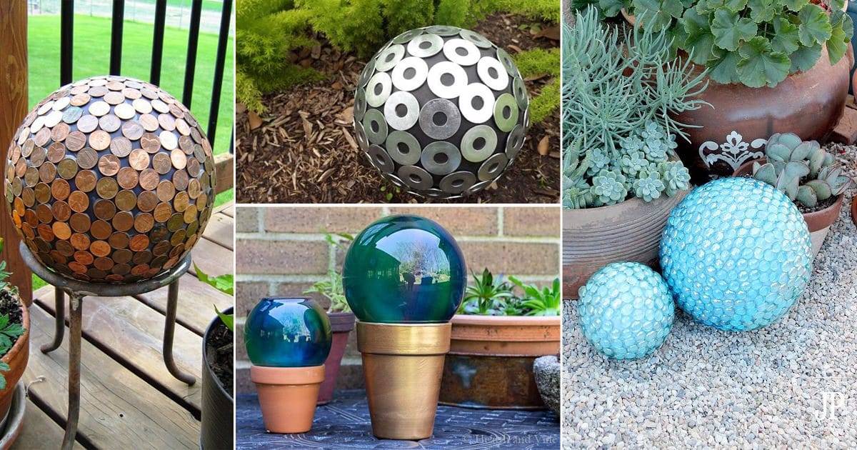 22 Homemade Gazing Ball for Garden Ideas You Must Look SharonSable