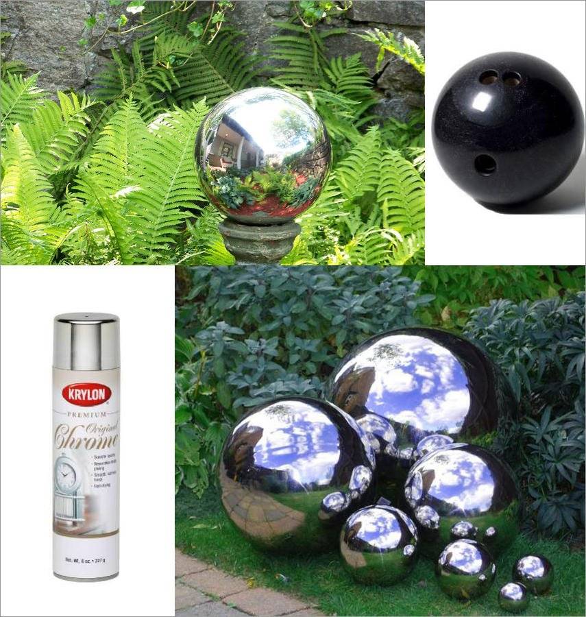 Glass Garden Balls