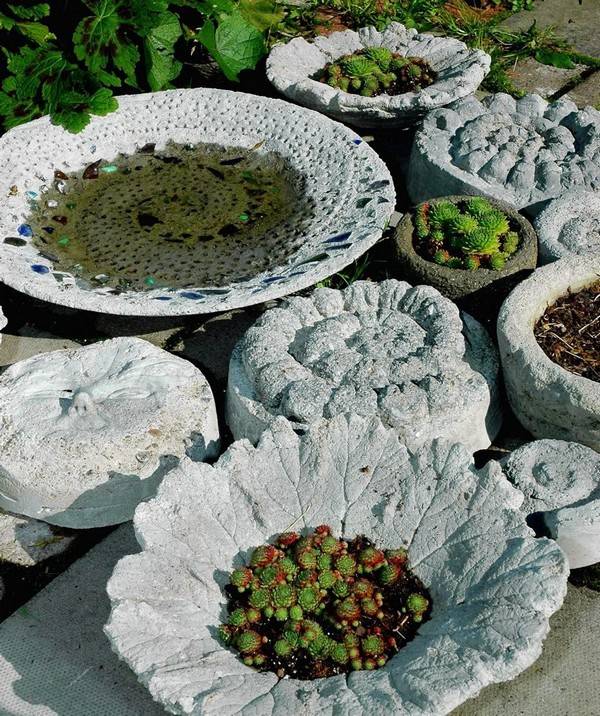 Awesome Concrete Garden Decor Ideas