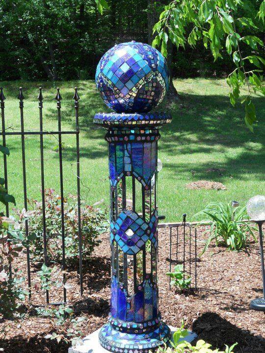 Mosaic Gazing Ball