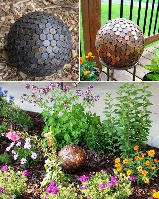 Beautiful Diy Garden Ball Decor Ideas