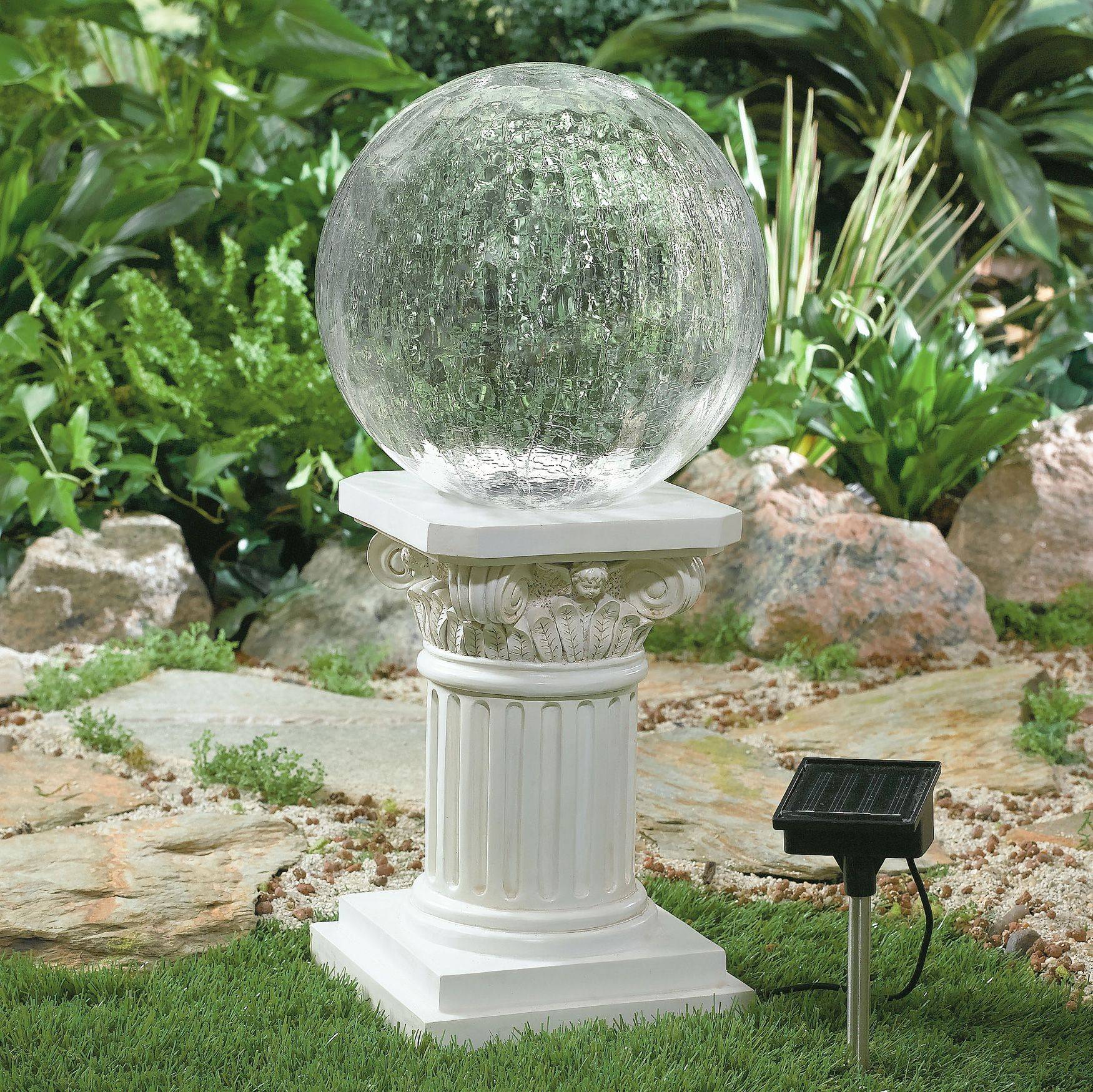 19 Solar Gazing Balls for Garden Ideas You Cannot Miss SharonSable