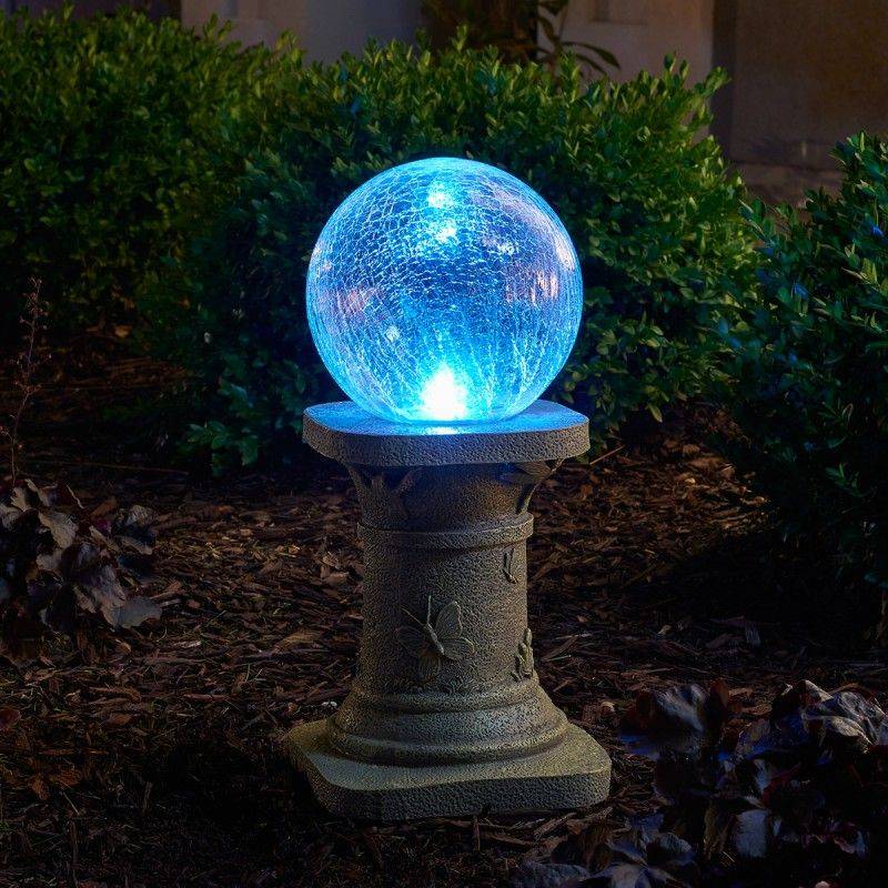 This Green Mosaic Solar Gazing Ball