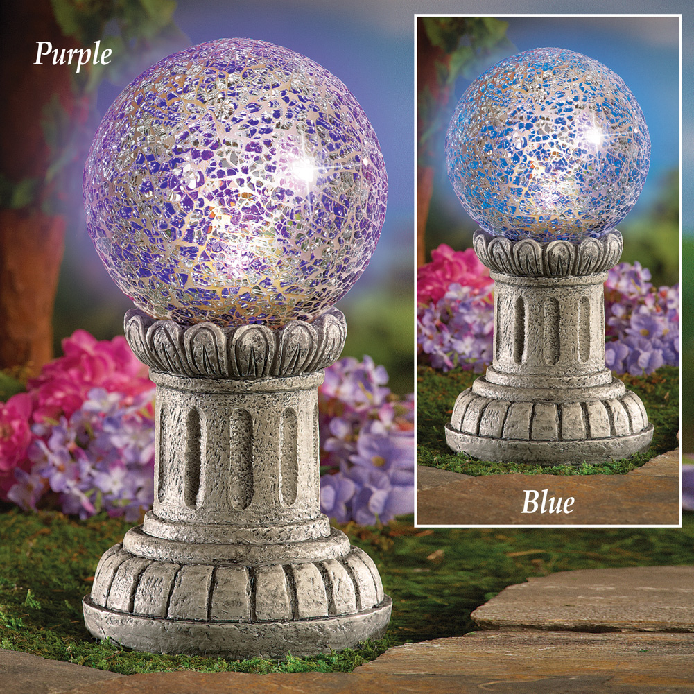 19 Solar Gazing Balls for Garden Ideas You Cannot Miss SharonSable