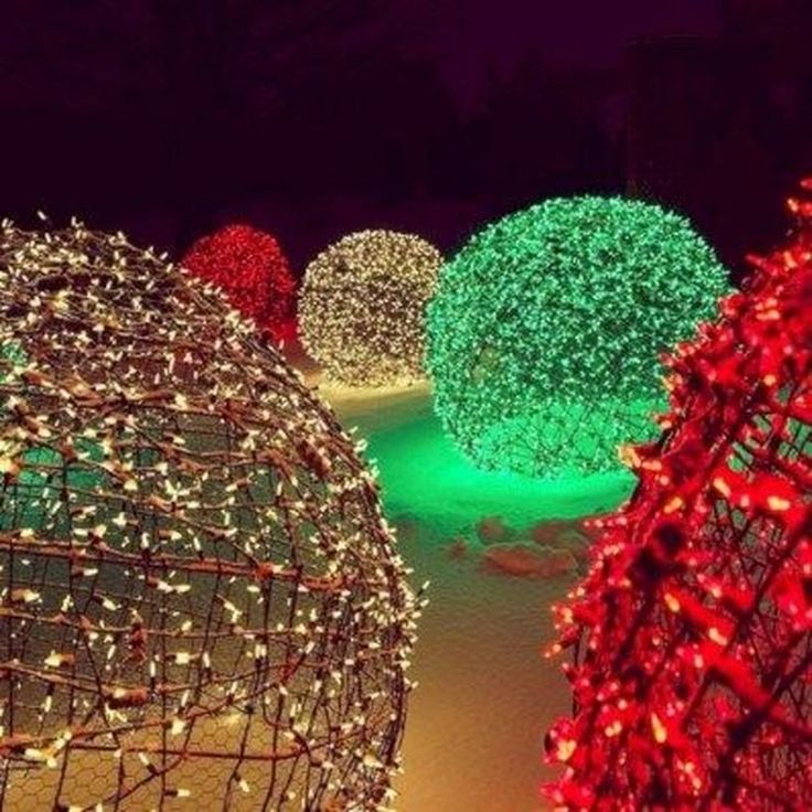 Yellow Led Lighted Hanging Christmas Crystal Sphere Ball Outdoor