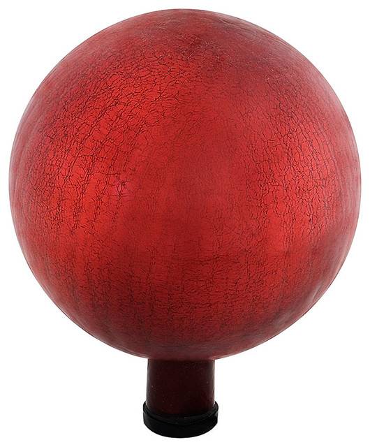 13 Red Gazing Balls for Garden Ideas You Must Look SharonSable