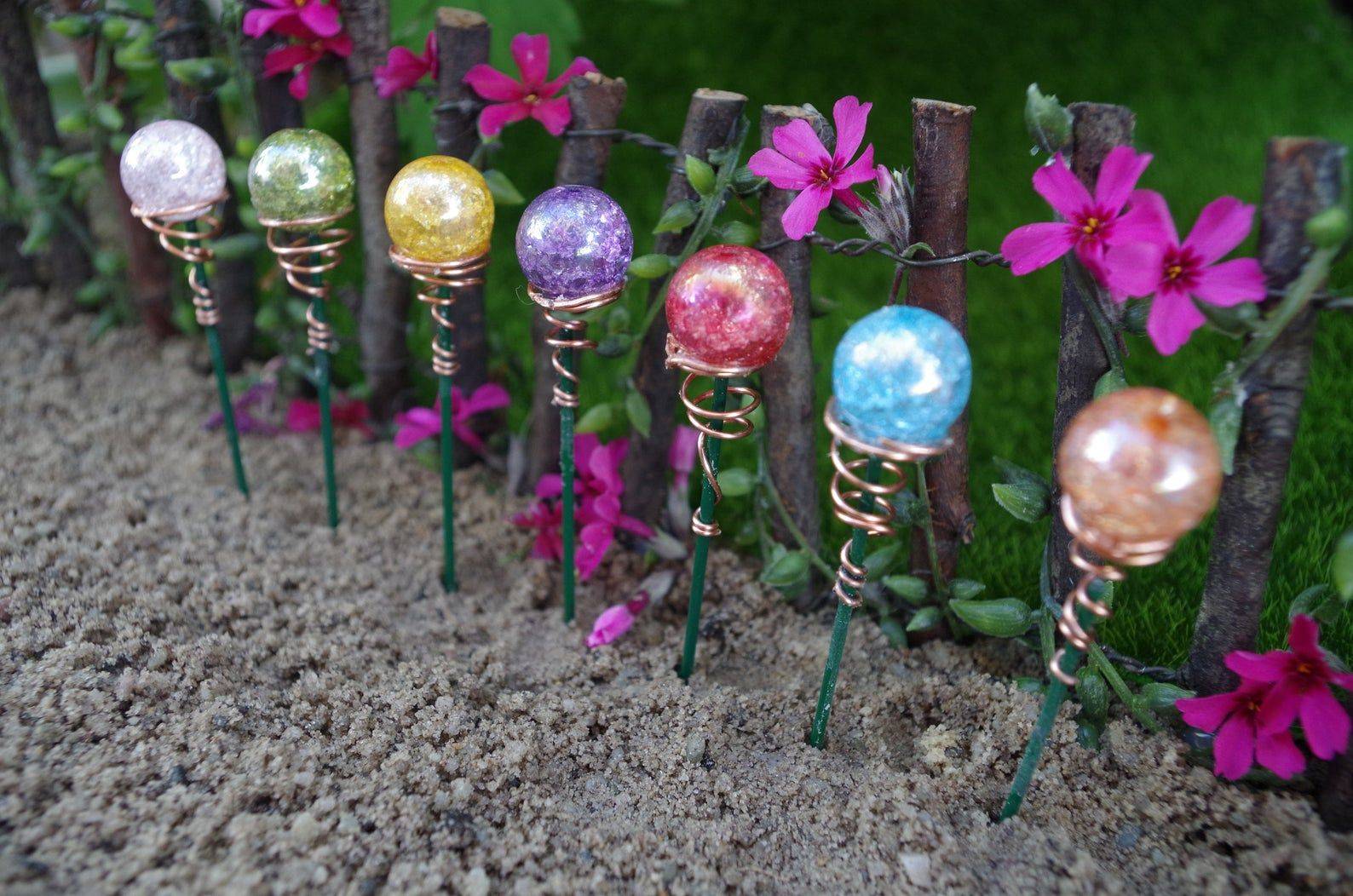 An Adorable Whimsical Gazing Ball