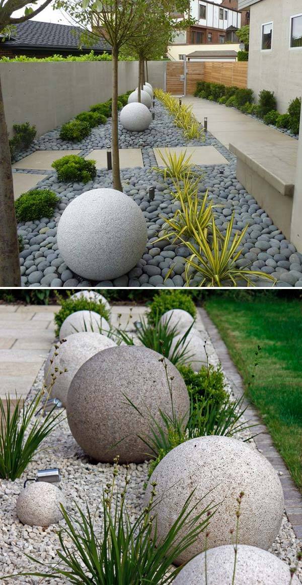 Concrete Garden Balls