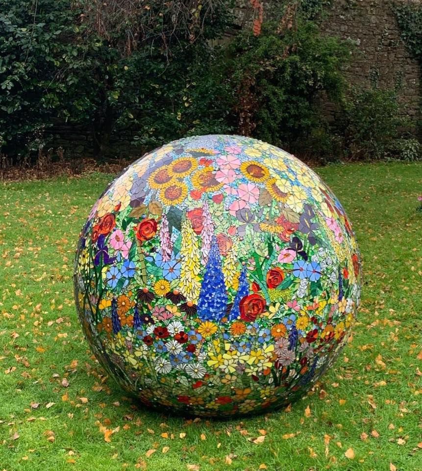 Talavera Garden Stool Stools