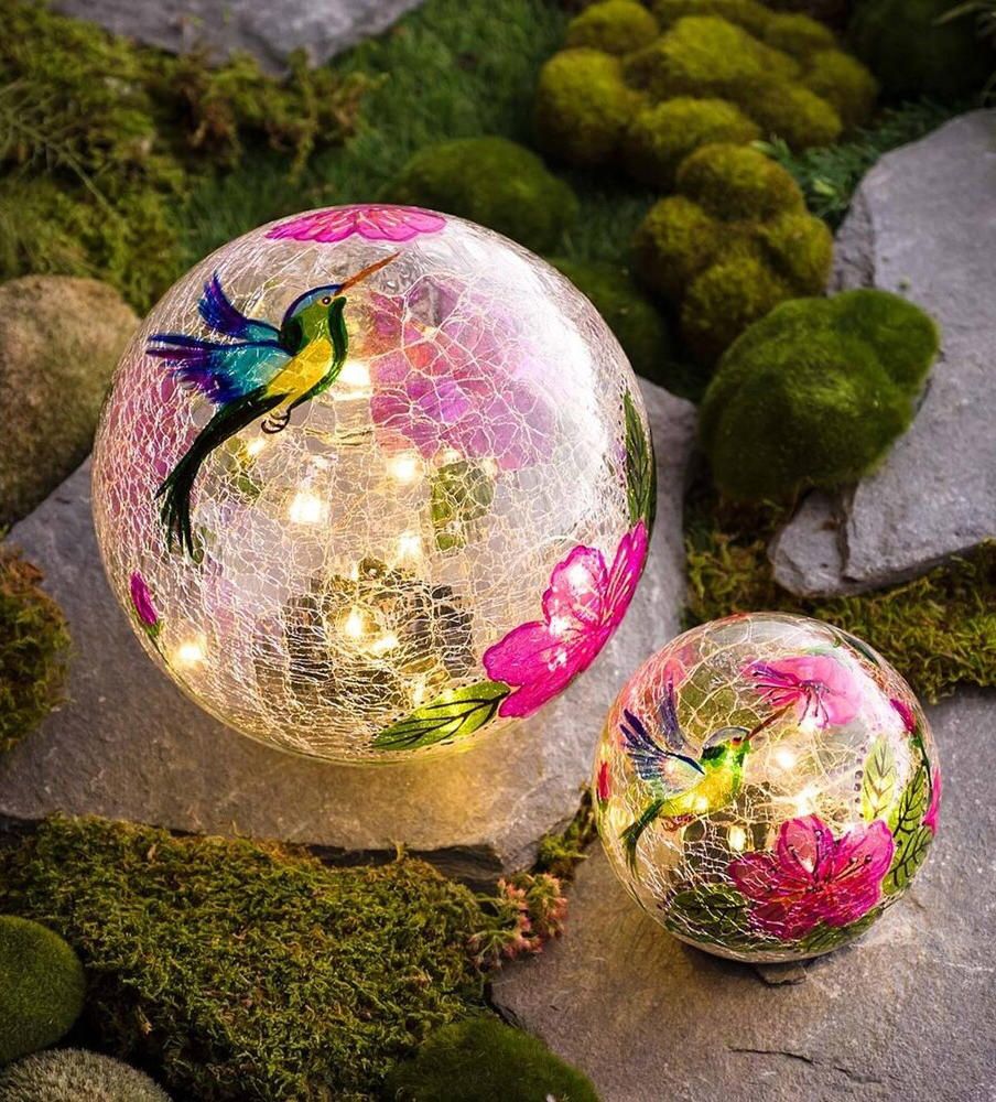 Ball Mosaic Ball Art Glass Marble Yard Art Yard Bling Bowling