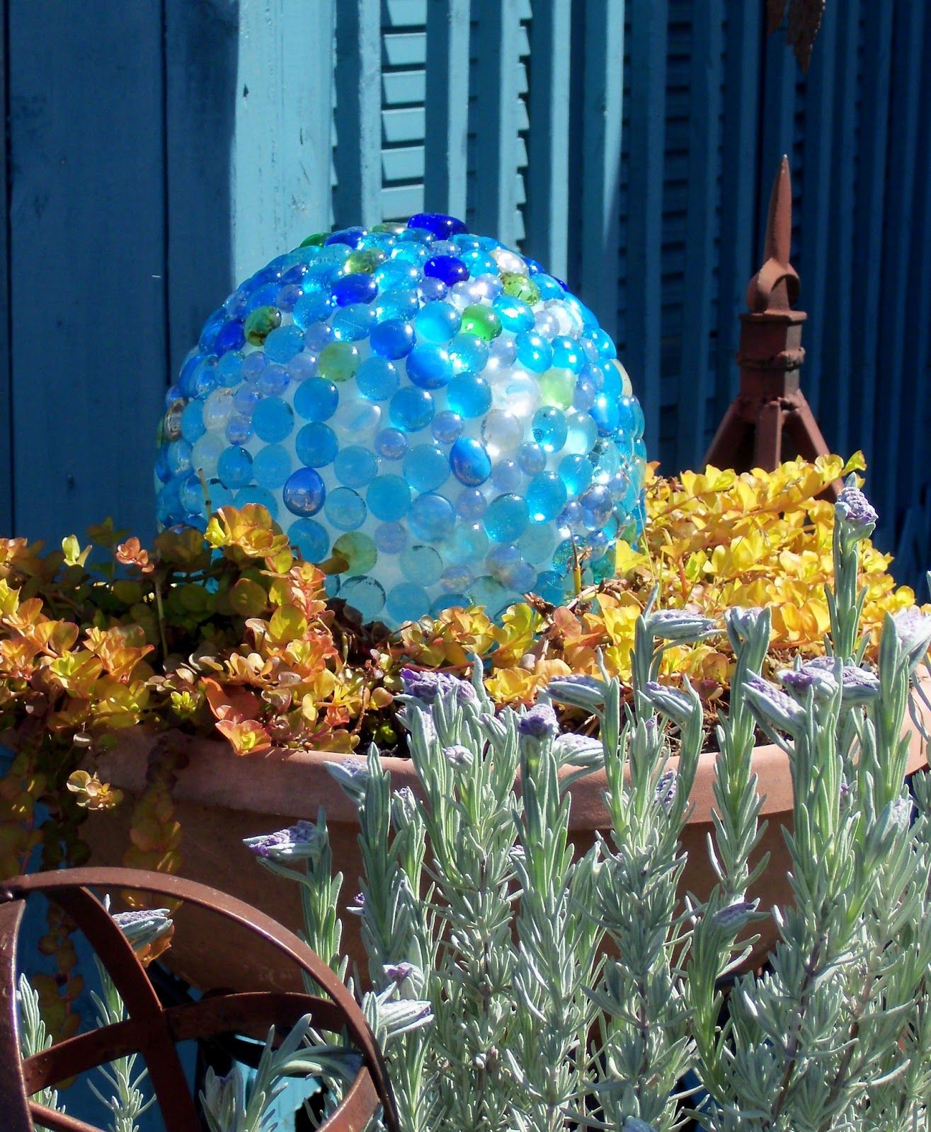 Glass Garden Balls