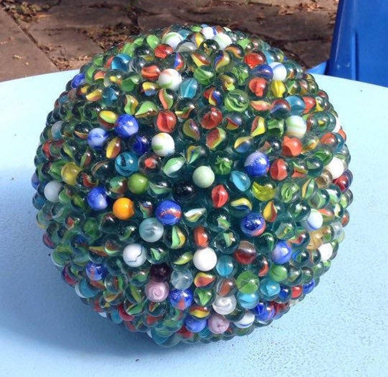 Serpentine Metal Gazing Ball