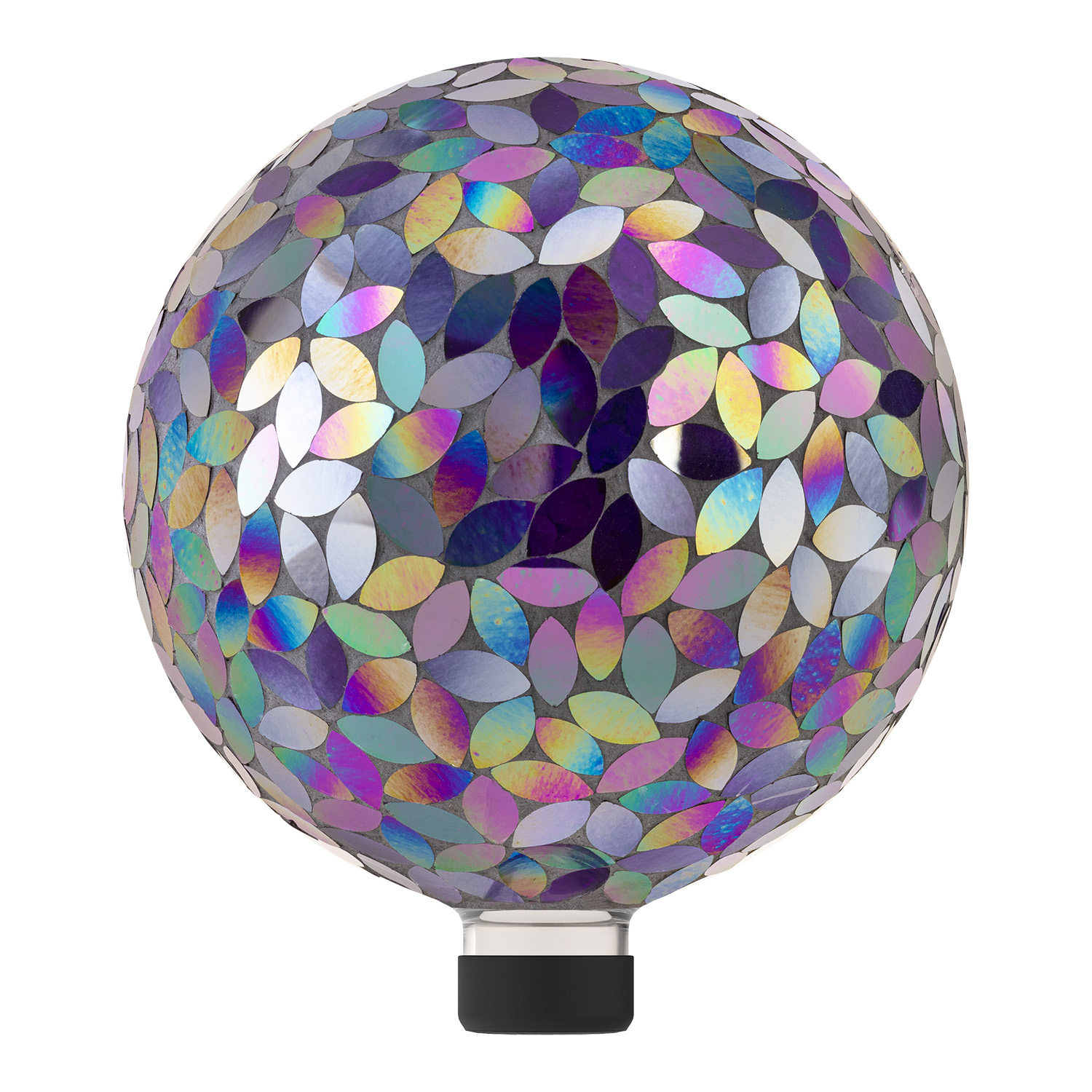 Purple Stainless Steel Gazing Ball