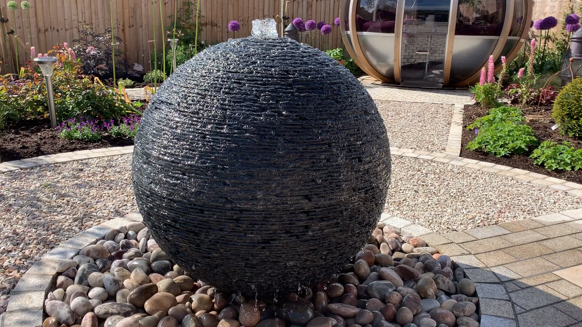 Round Base Contemporary Water