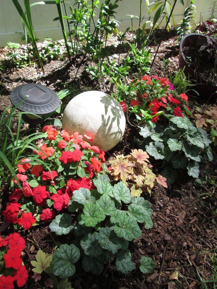 Concrete Garden Orbs