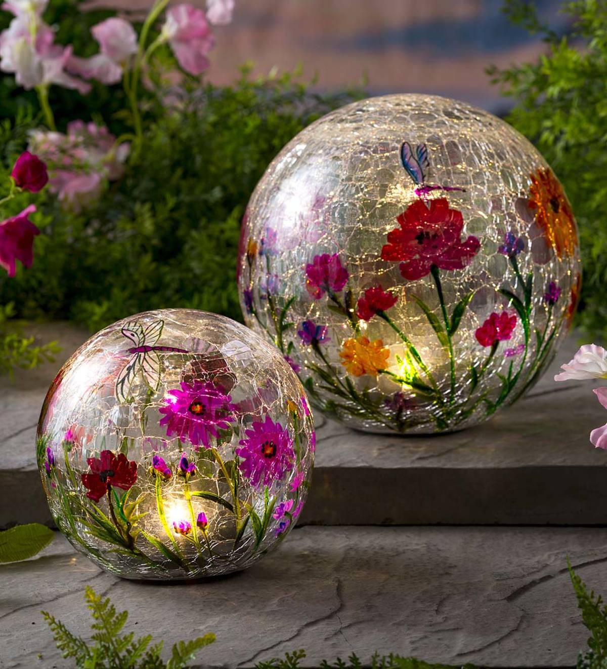 Gazing Ball Garden Globes