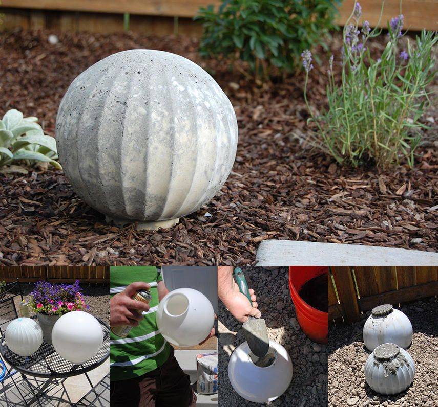Beautiful Modern Stainless Steel Spherical Garden Sculpture