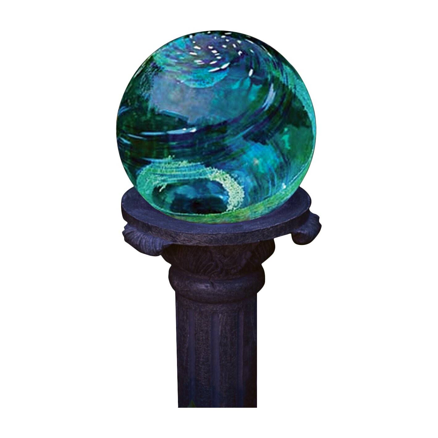 Solar Powered Colorful Light Glass