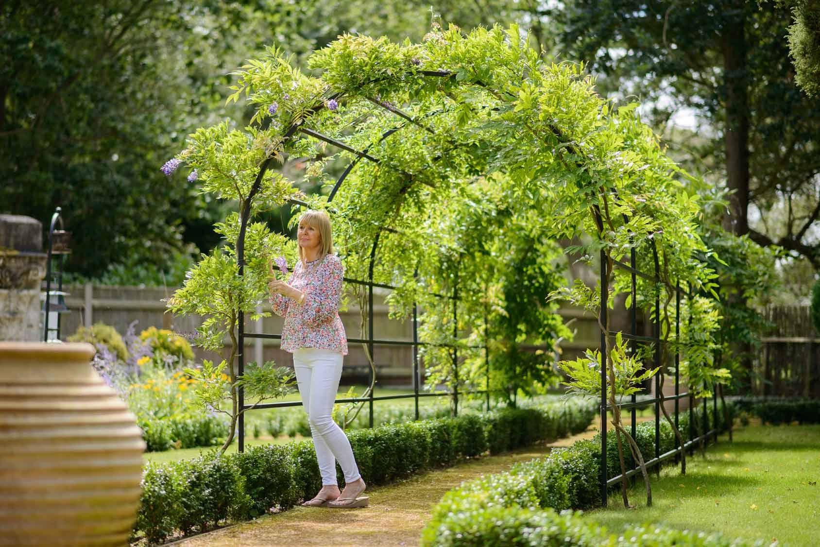 X Roman Arch Arbor Outdoor Pergola