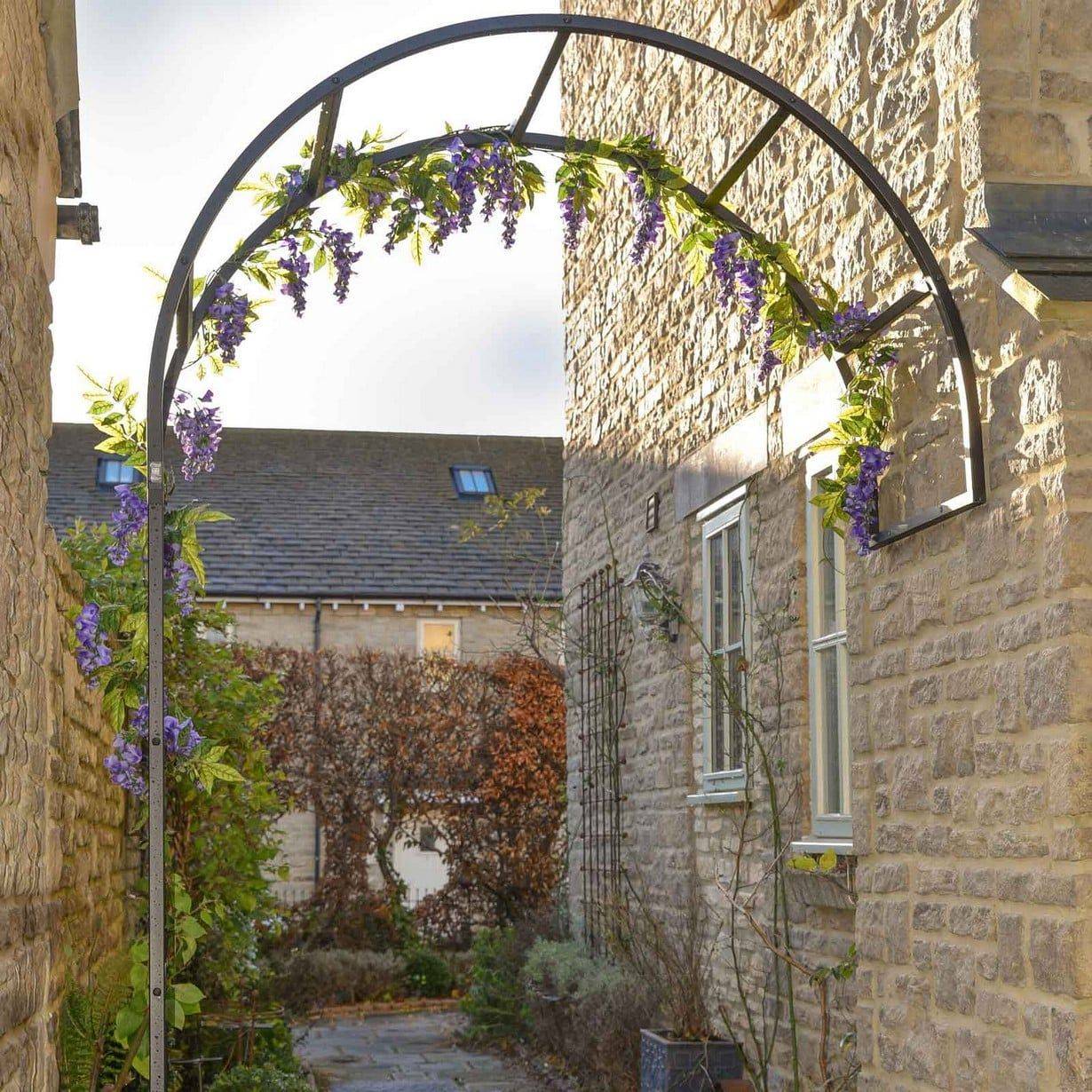 Garden Arch Half Lattice Harrod Horticultural
