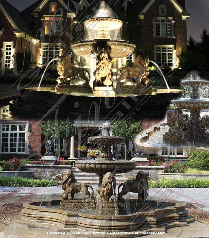 Home Style Frontgate Outdoor Wall Fountains