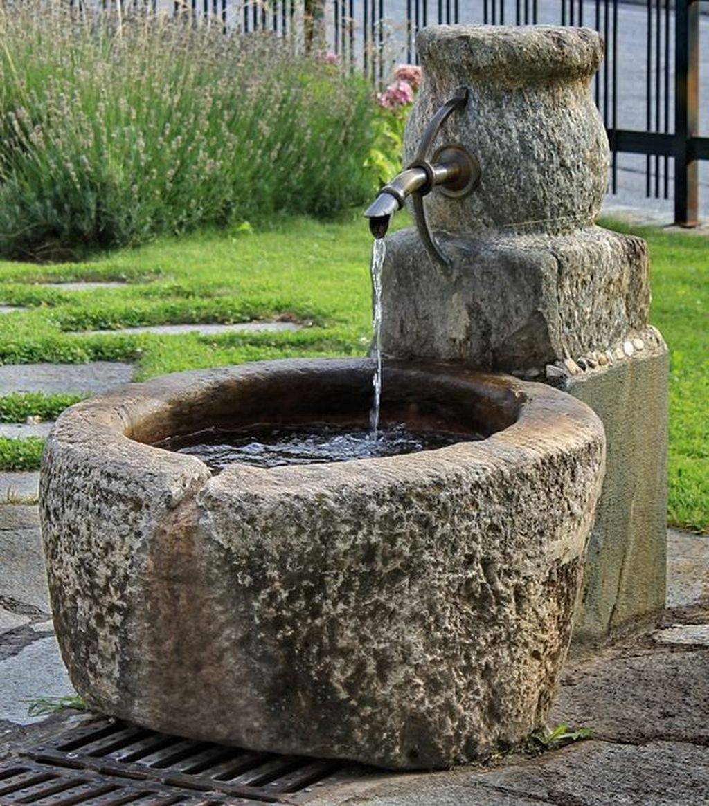 Roman Statue Marble Fountain Stone Fountains