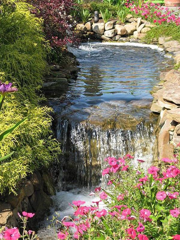 Backyard Garden Waterfalls