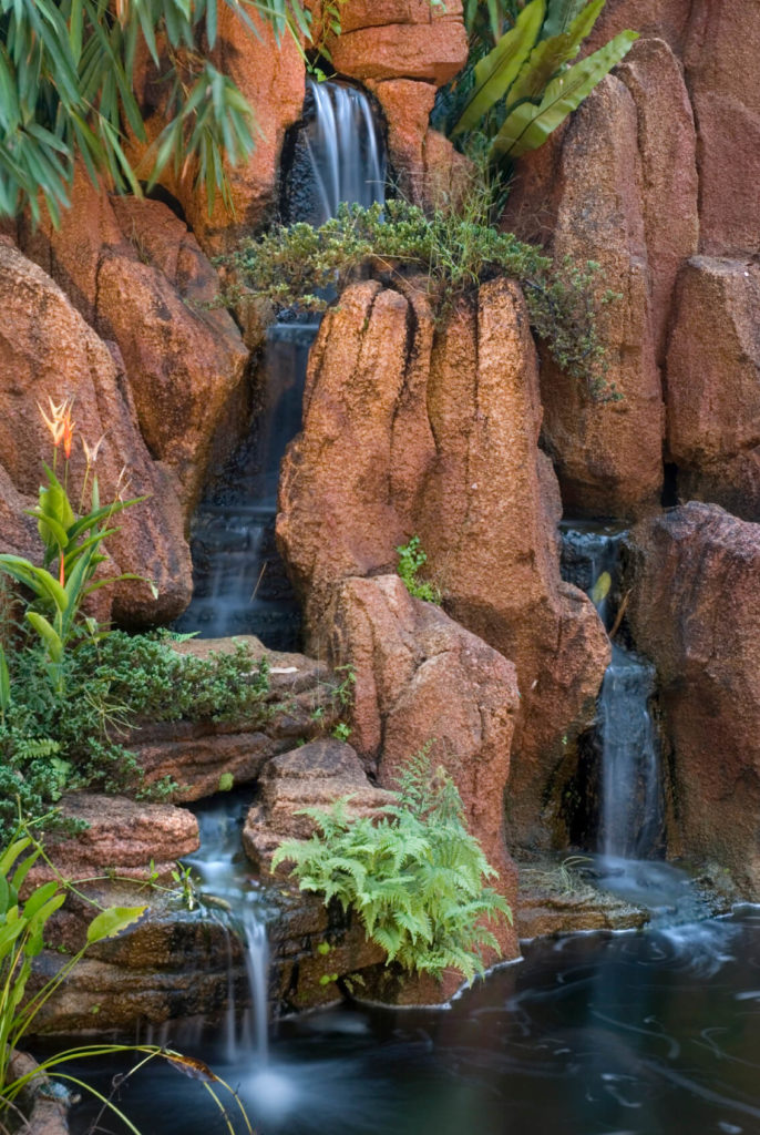Water Garden Waterfall Waterfalls Backyard