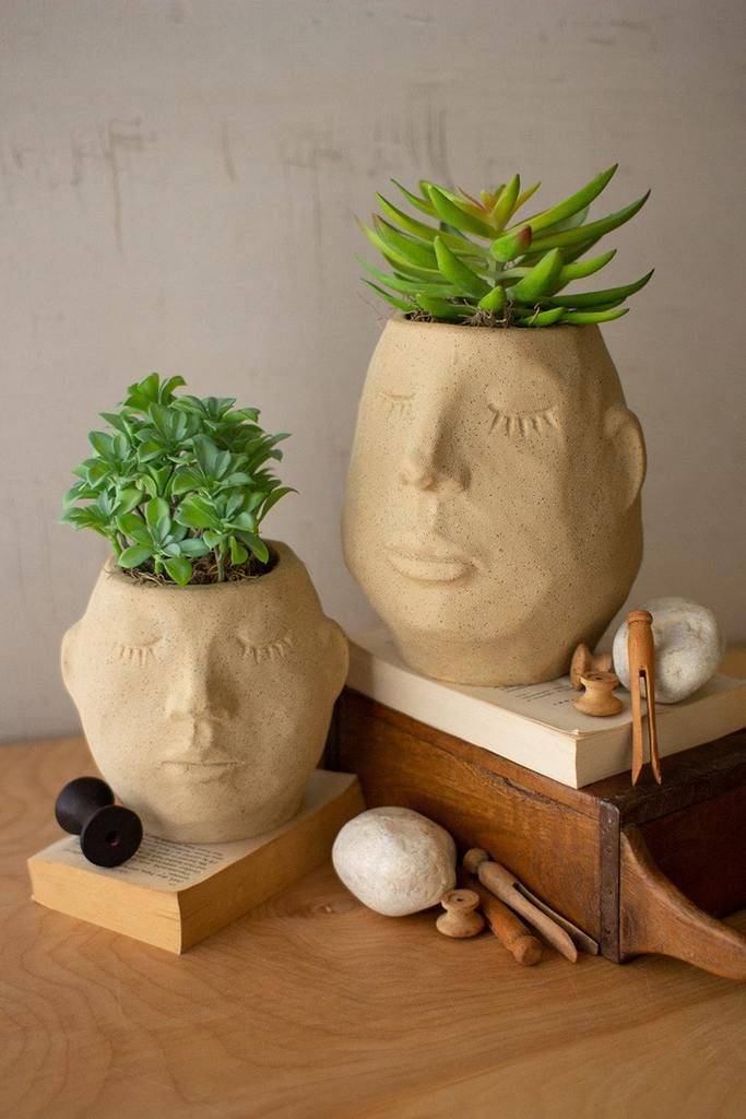 Cute Face Planters