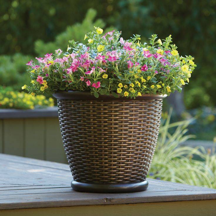 Better Homes Gardens Almeria Inch Round Planter