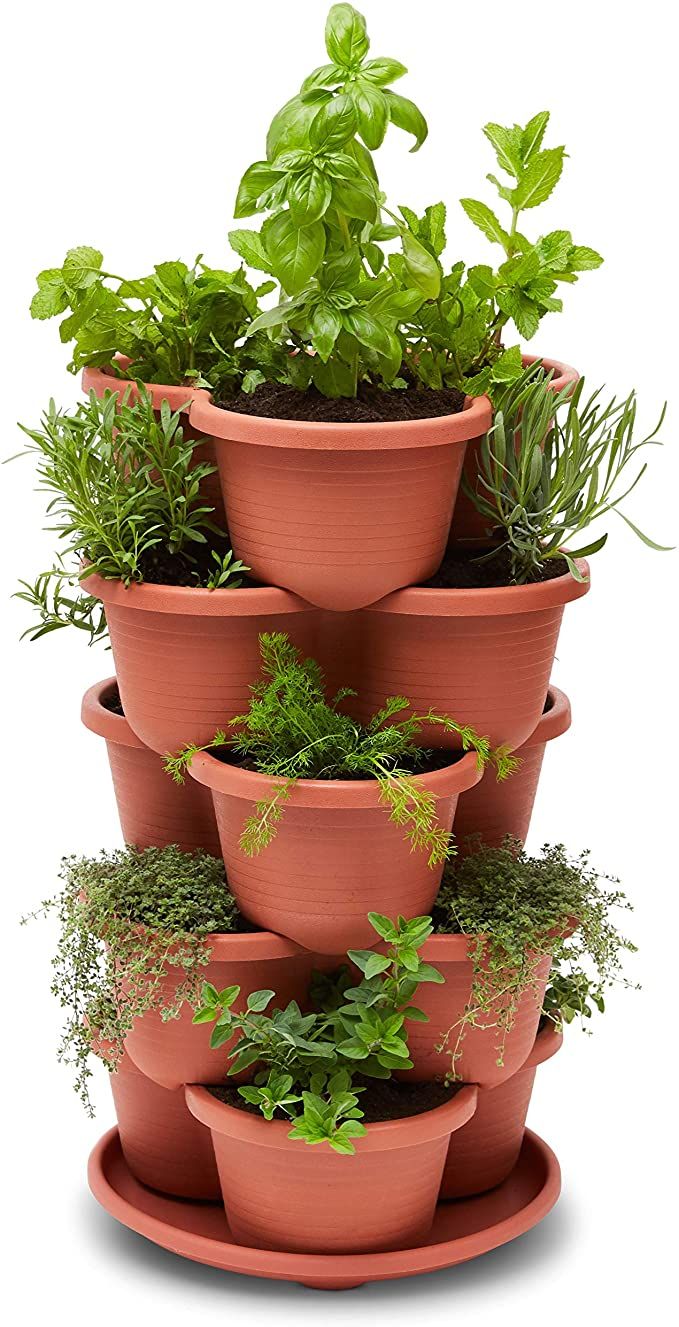Indoor Outdoor Pots Black