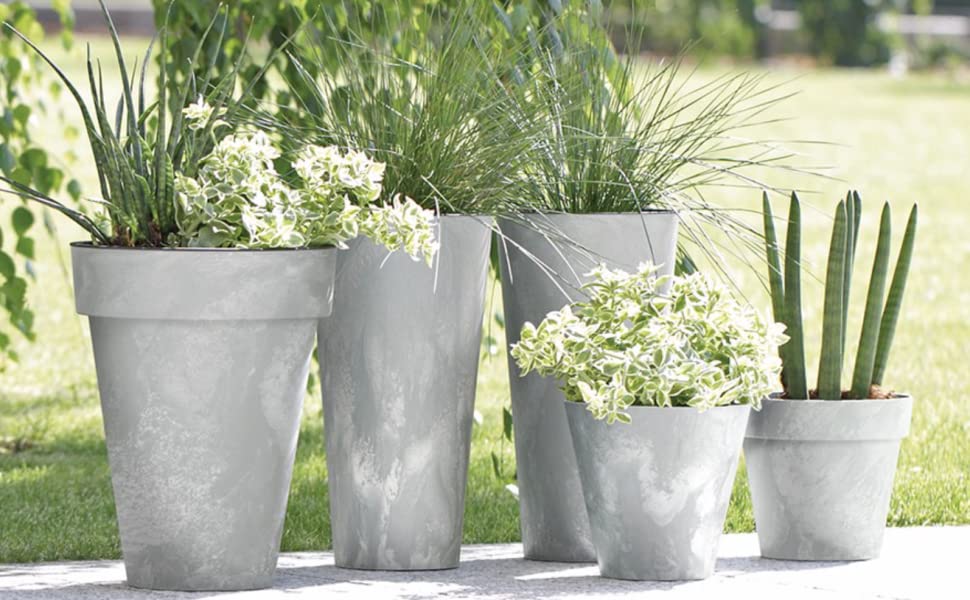 Keter Cozies Plastic Planters Set