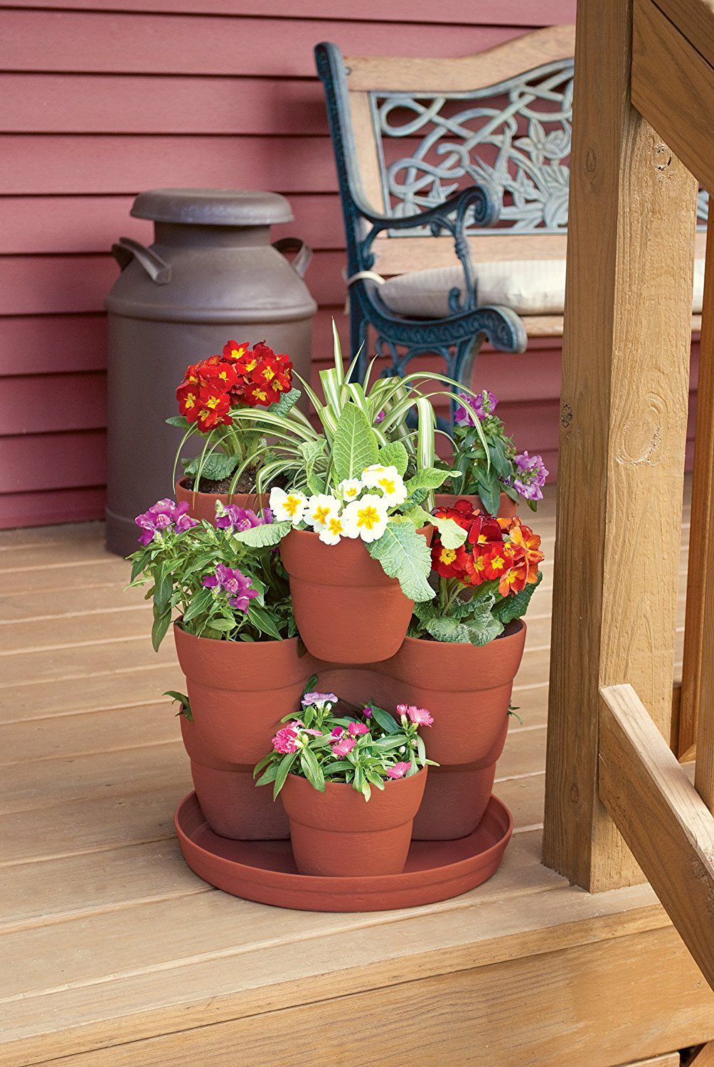 Keter Cozies Plastic Planters Set