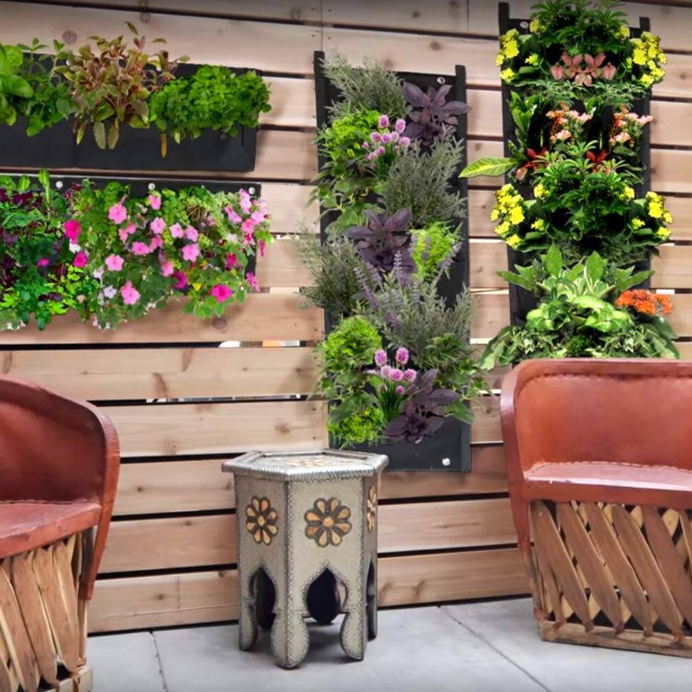 Xcm Plastic Flower Pot Balcony Wall Hanging Pots Home Decoration