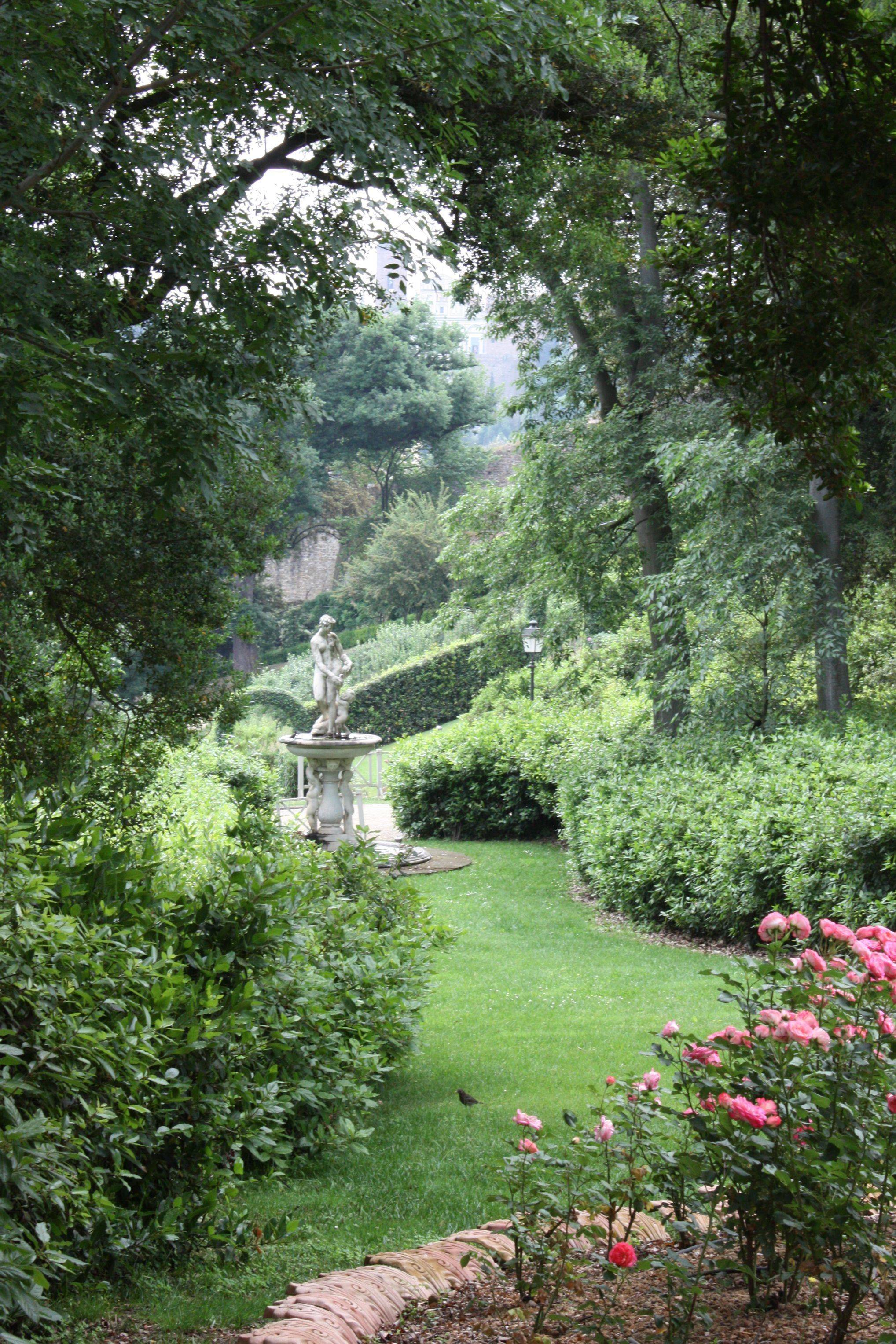 A Beautiful Italian Style Garden