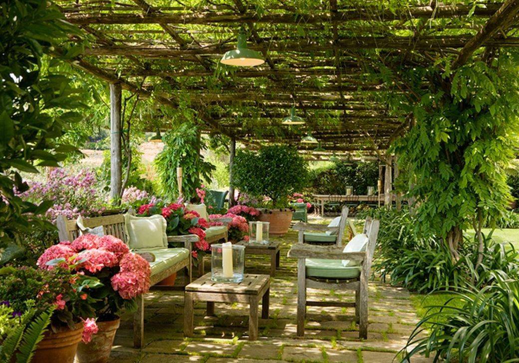 Small Italian Gardens Cottage Garden Design