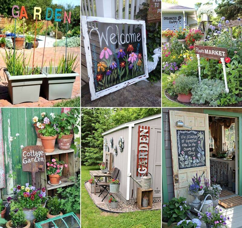 20 DIY Garden Signs Ideas To Try This Year SharonSable