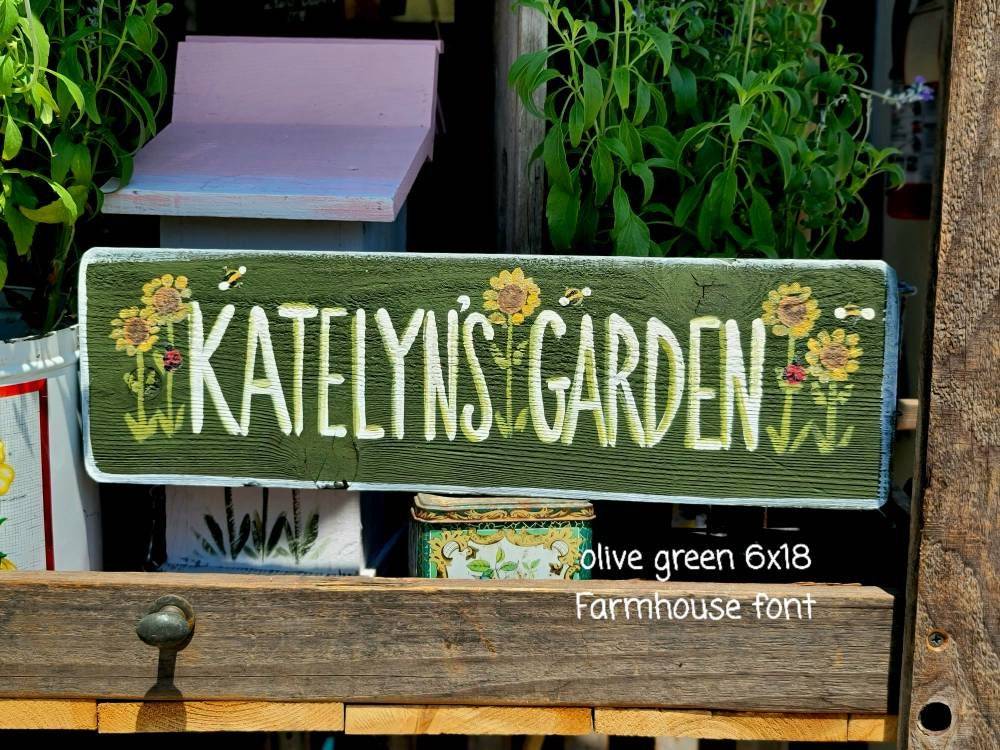 22 Outdoor Personalized Garden Signs Ideas To Try This Year SharonSable