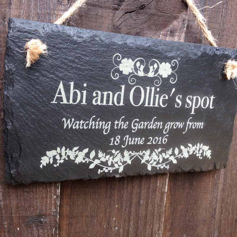 Outdoor Welcome Sign
