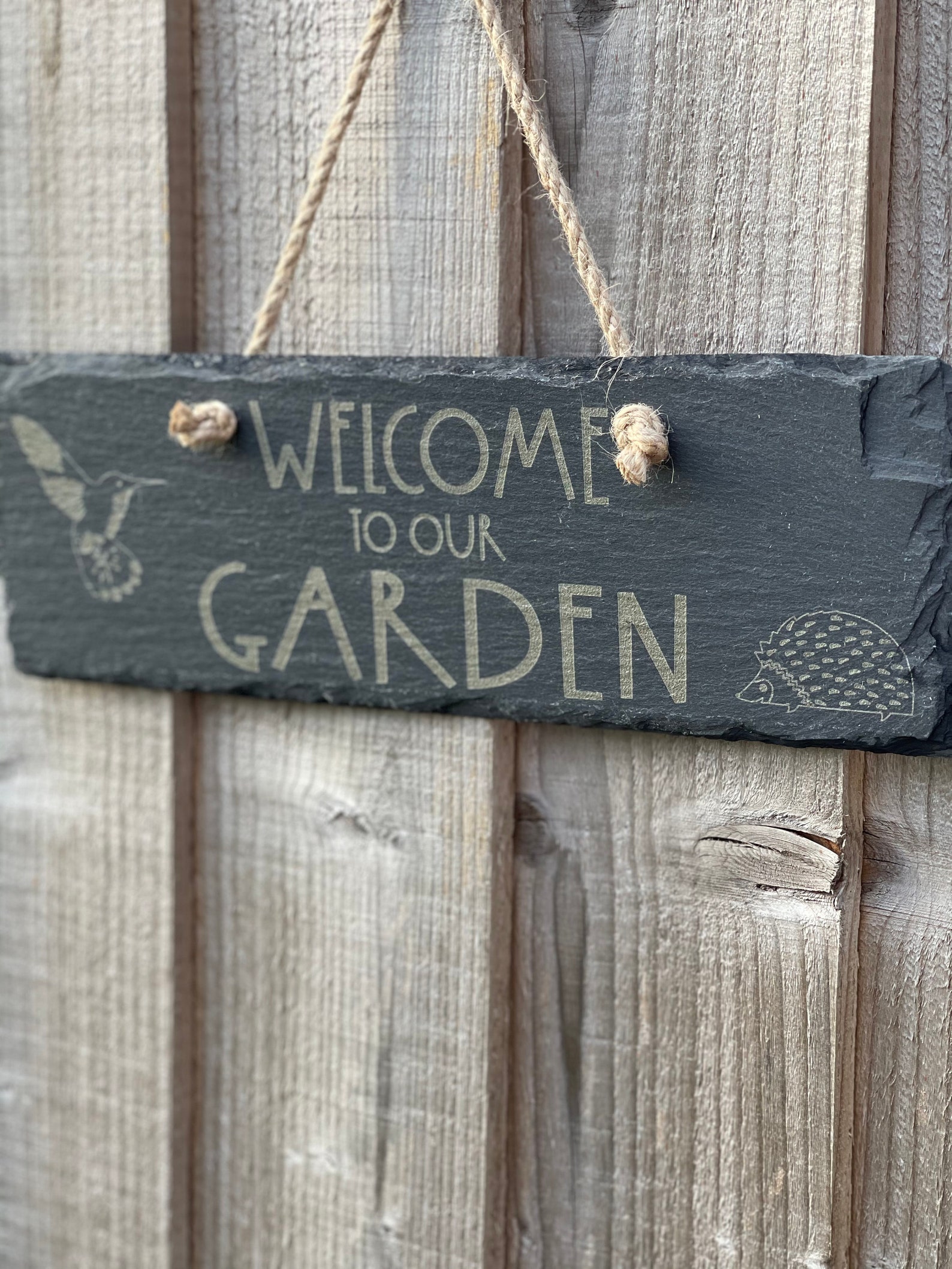 22 Slate Garden Signs Ideas You Cannot Miss | SharonSable