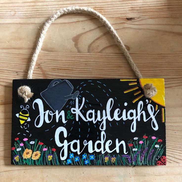 Personalised Slate Outdoor Signs