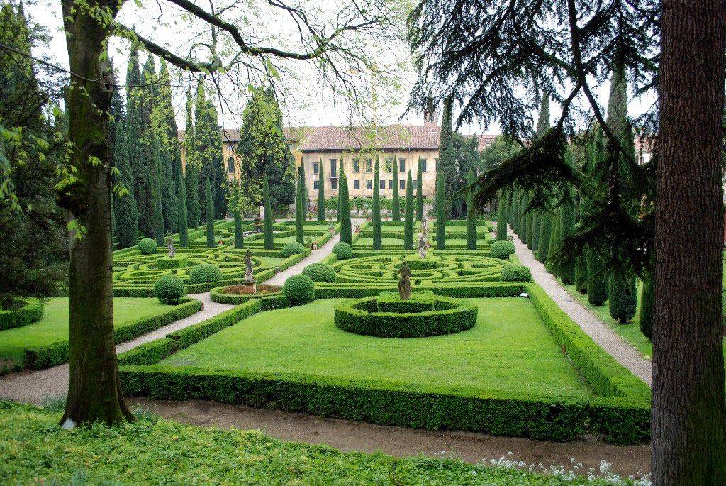 Giusti Gardens Verona Summer