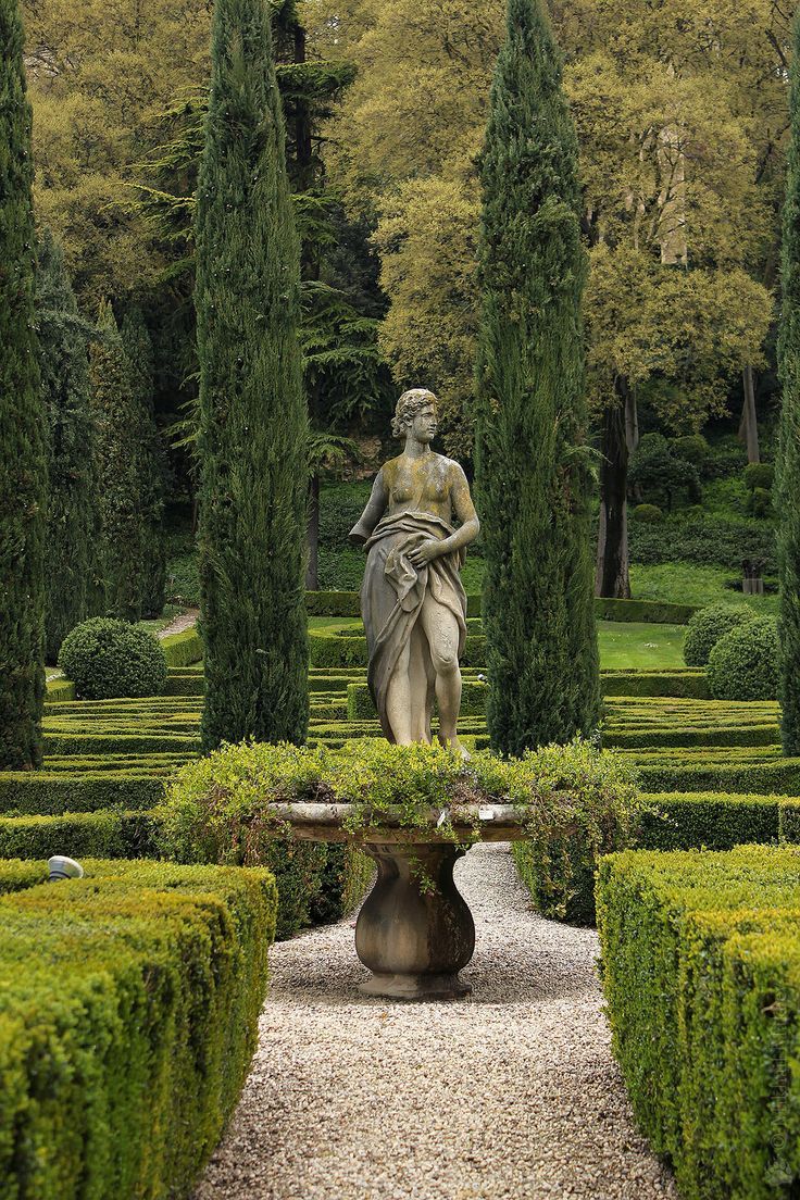 Wonderful Giusti Garden Stock Photo