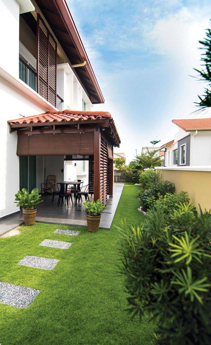 Contemporary Modern Exterior Garden Bungalow Design Ideas