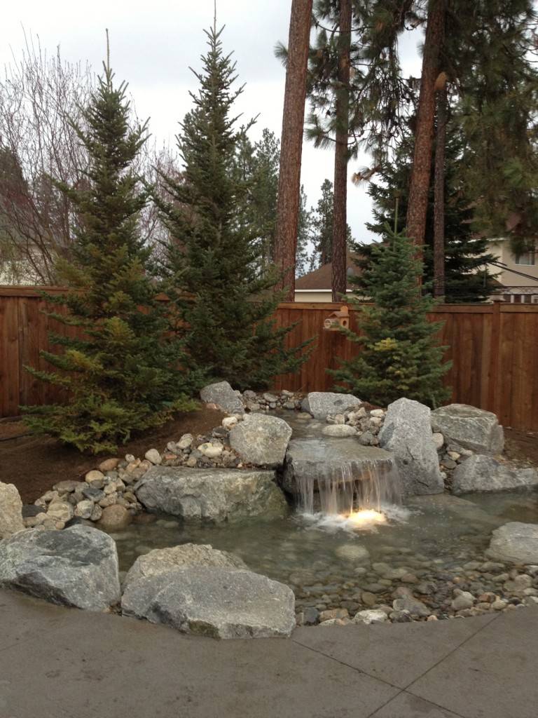 Fountain Lawn Garden Plants Outdoor Decor