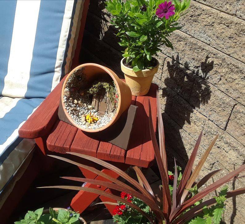Terra Cotta Porch Planter Cream Threshold