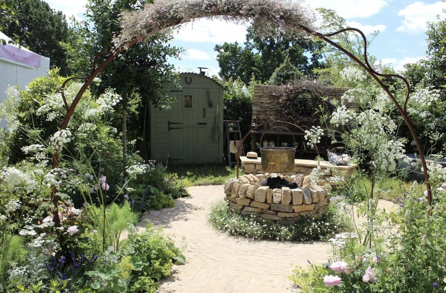 Restful French Garden