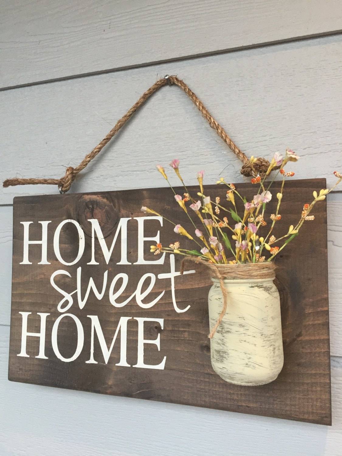 Rustic Wood Engraved Sign Glampin Life