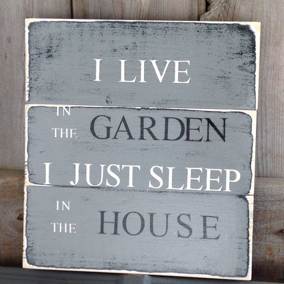 The Garden Funny Garden Signs
