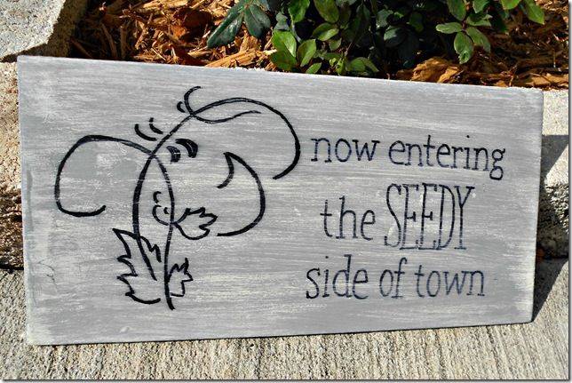 Funny Garden Signs